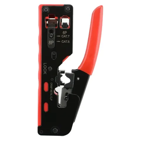 Cat7 RJ45-Crimpzange mit Abisolierfunktion