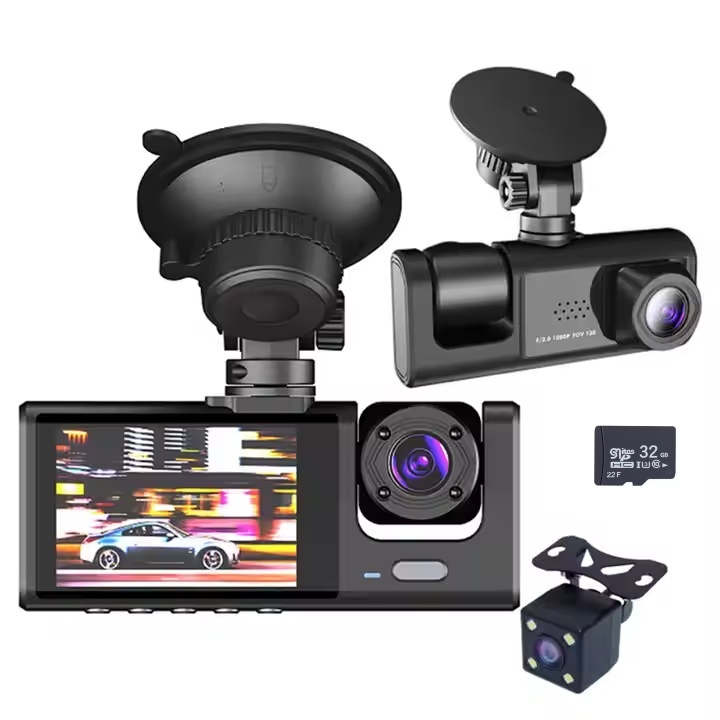 Dual Front Rear Dash Cam 1080P 2