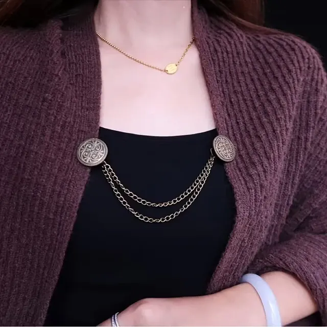 Pullover-Clip-Brosche 2