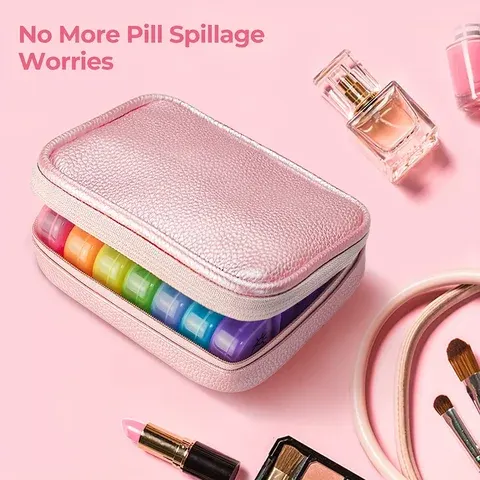 Pill Box With Case
