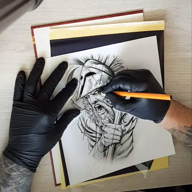 Thermal Tattoo Transfer Paper, 50 Sheets 4