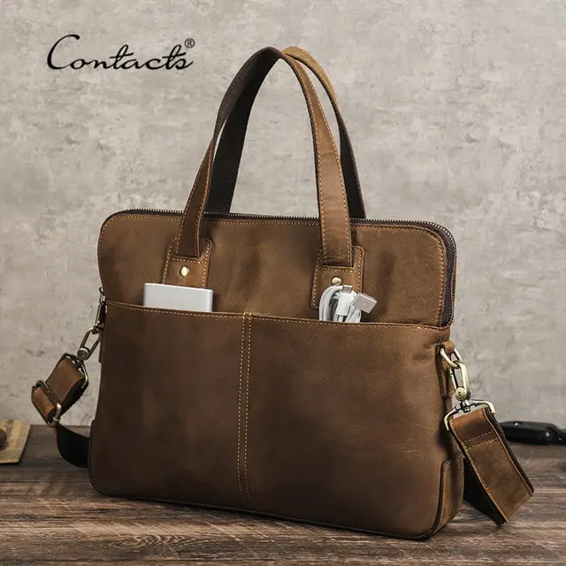 Leder-Laptoptasche 1