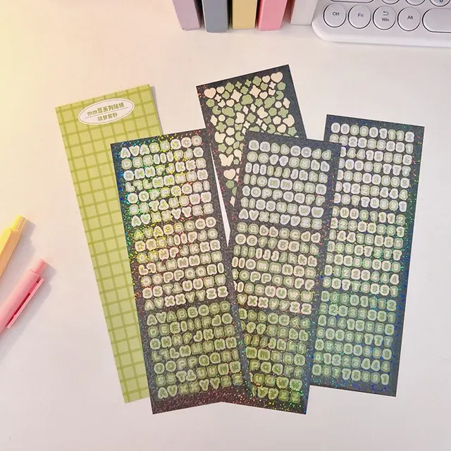 Letter Stickers 4