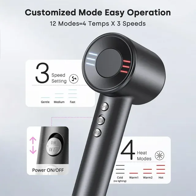 Brushless Hair Dryer 3