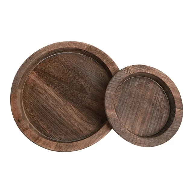 Farmhouse Wooden Candle Tray