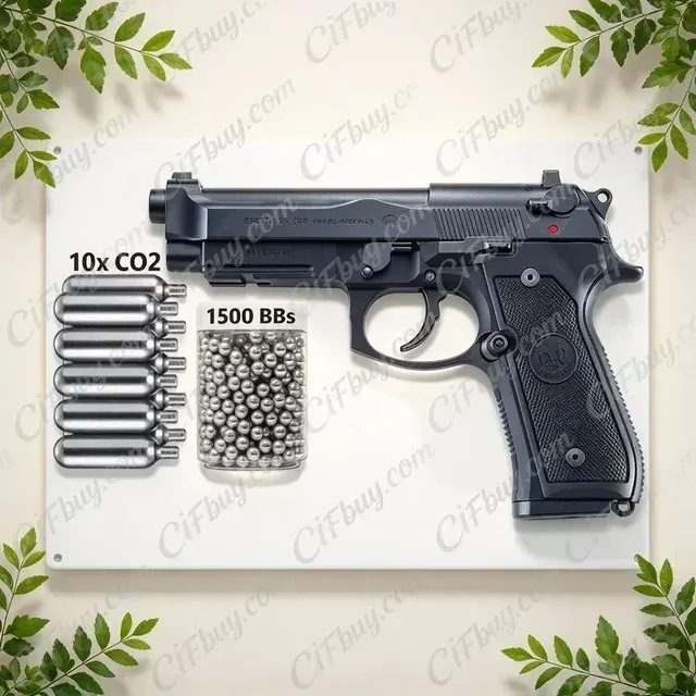 Waterproof Vintage Metal Sign with Gun Design 3