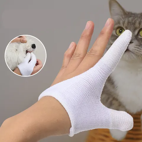 Hunde-Fingerzahnbürste
