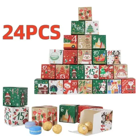 Adventskalender-Box zum Befüllen
