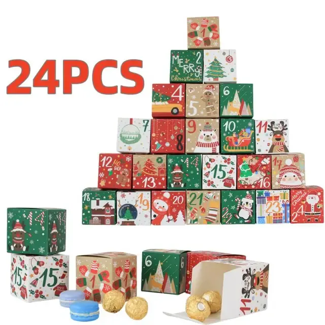 Adventskalender-Box zum Befüllen 1