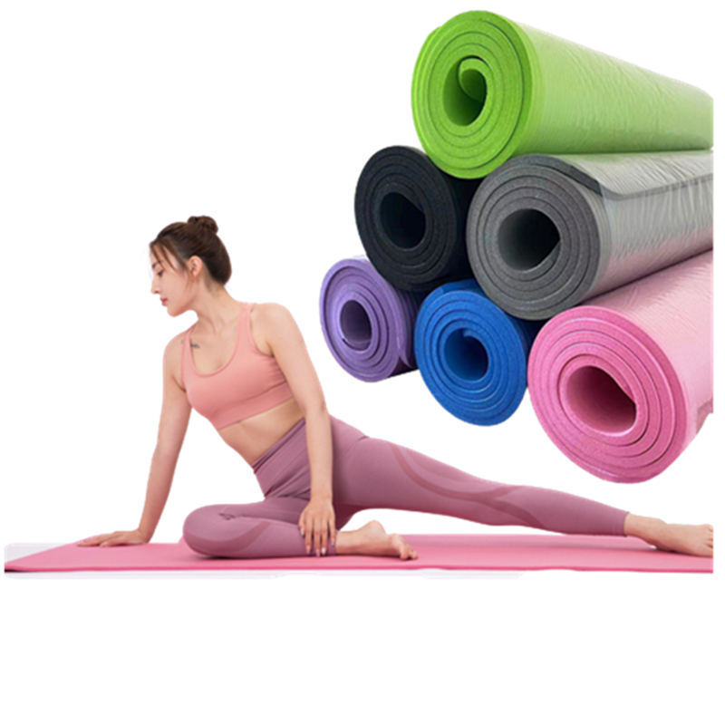Eco-Friendly 8mm Non-Slip Yoga Mat 4