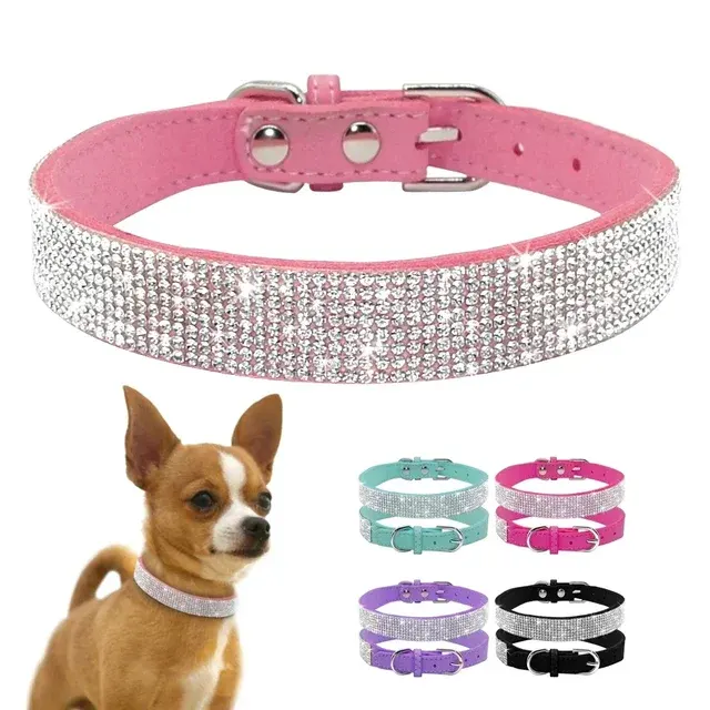 Rhinestone Dog Collar 3