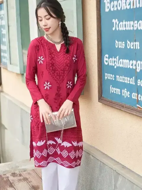 Ethnic Silk Blouse 2