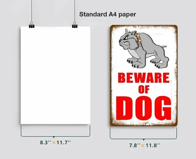 Vintage Metal Sign 4