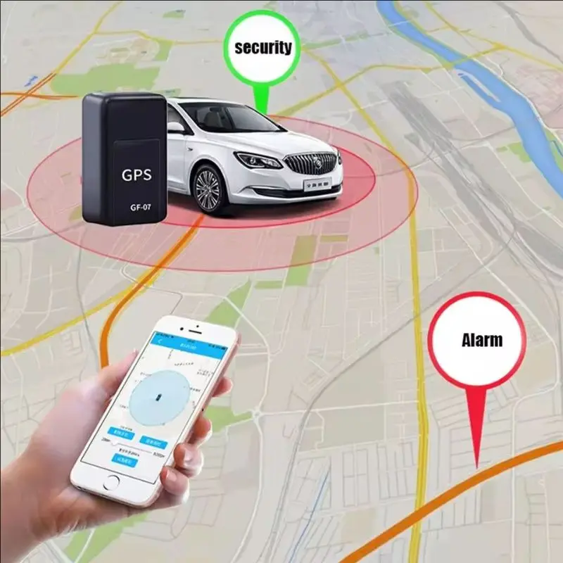 Mini GF07 Magnetisches GPS-Tracking-Gerät Smart App Positionierung Diebstahlschutz