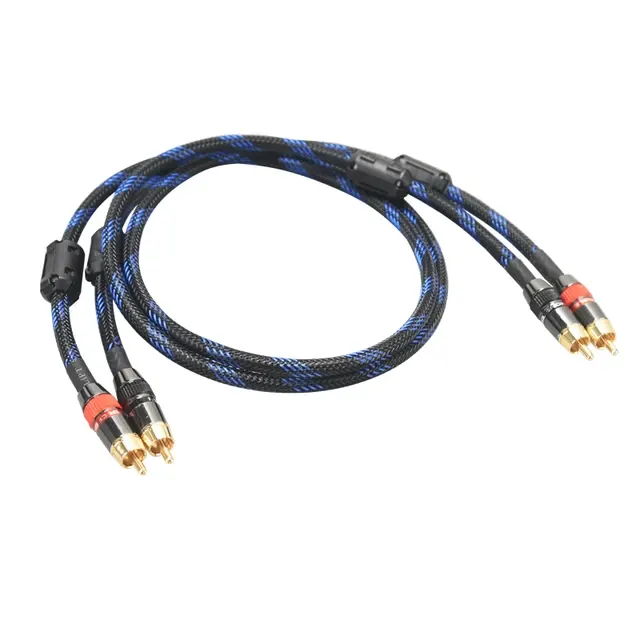 Hi-Fi RCA Audio Cable, 4N OFC, Pair 4