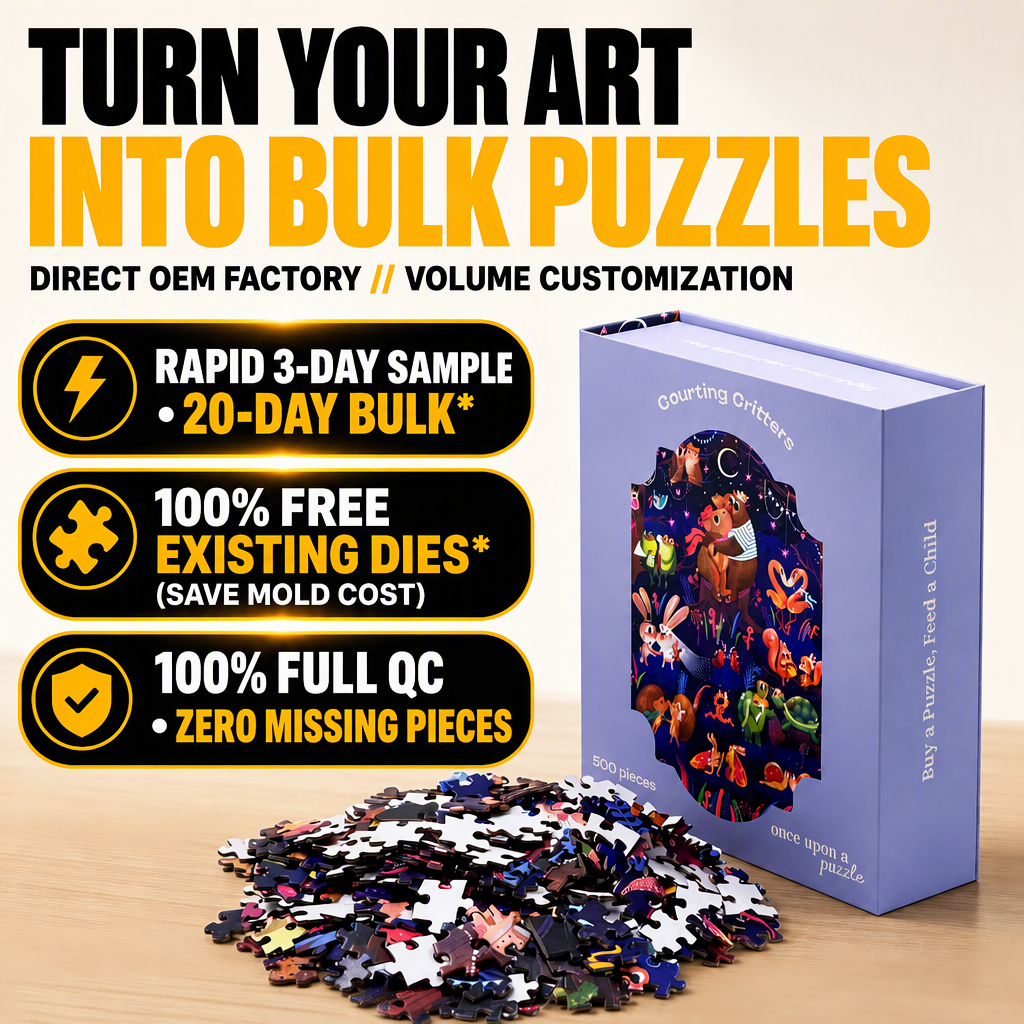 Game Night Textured Puzzle 1000 Pieces