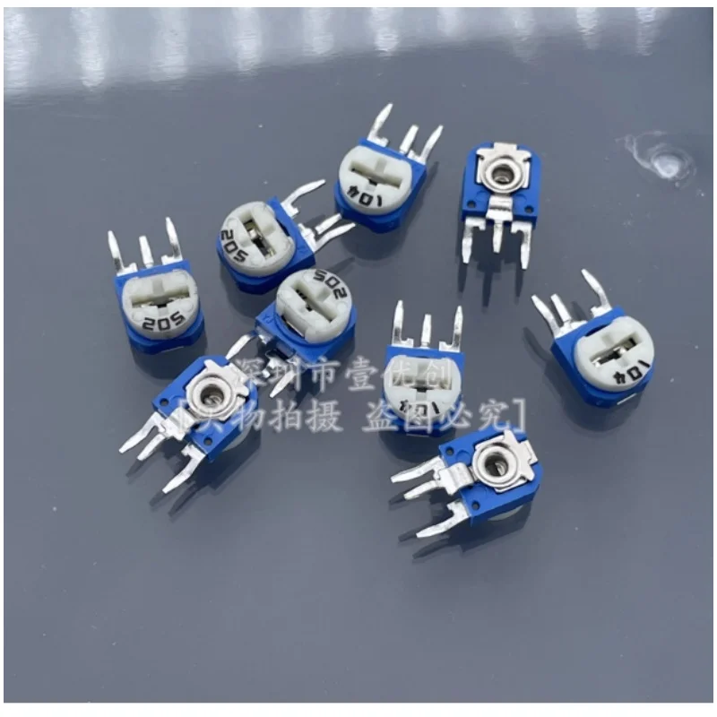 65PCS Trimmer Potentiometer RM063 Einstellbarer Widerstand 100R ~