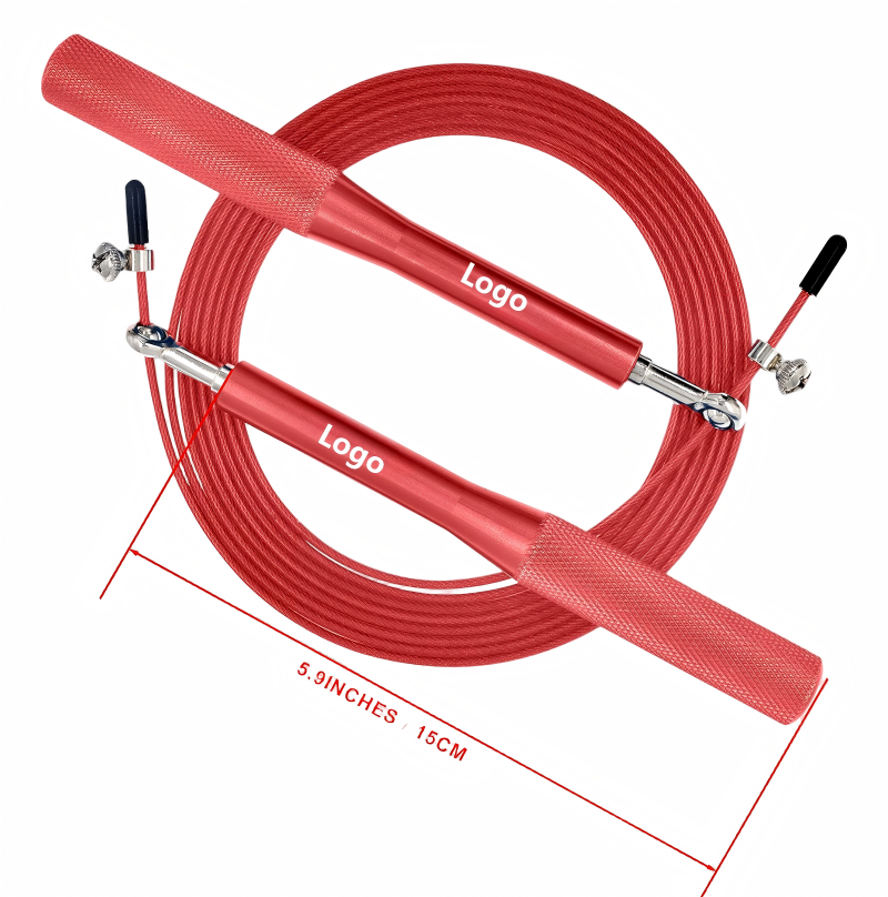 Steel Wire Jump Rope with Aluminum Handles 2