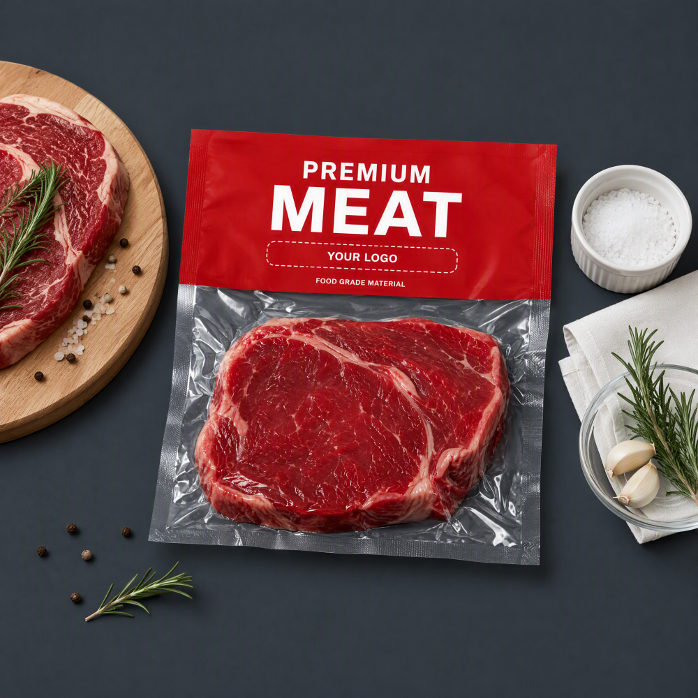 Vakuum-Lebensmittelbeutel für Fleisch 3
