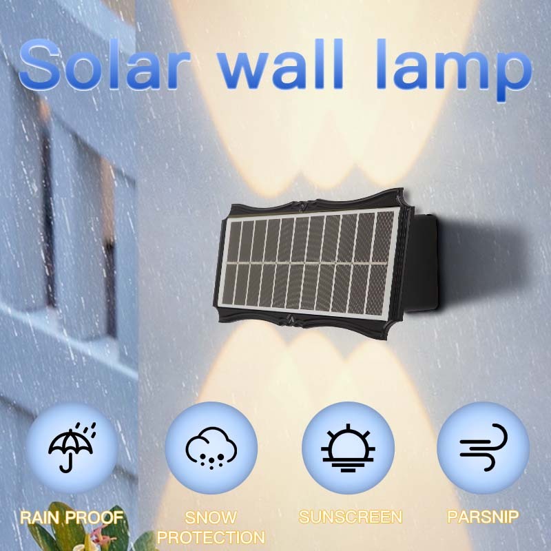 Solar Wall Light IP65 Waterproof LED Lamp Outdoor 2