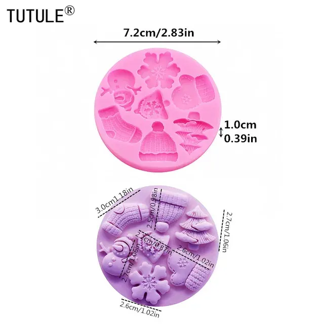 Christmas Silicone Mold 2