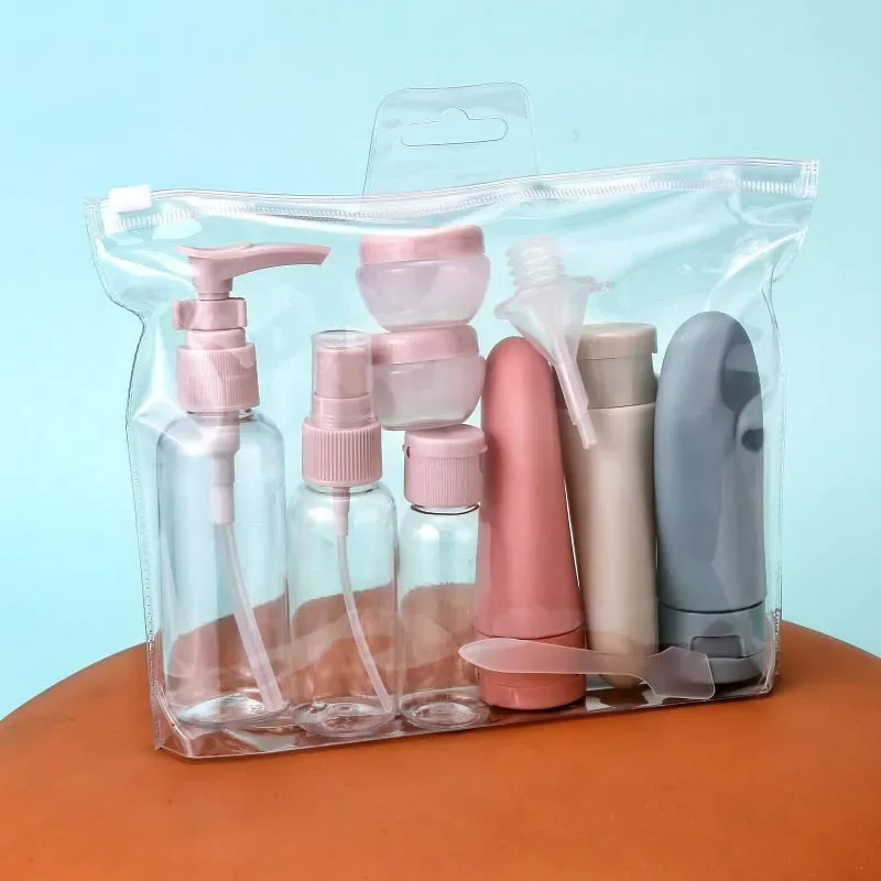 11-Piece Nordic Style Travel Bottle Set 3