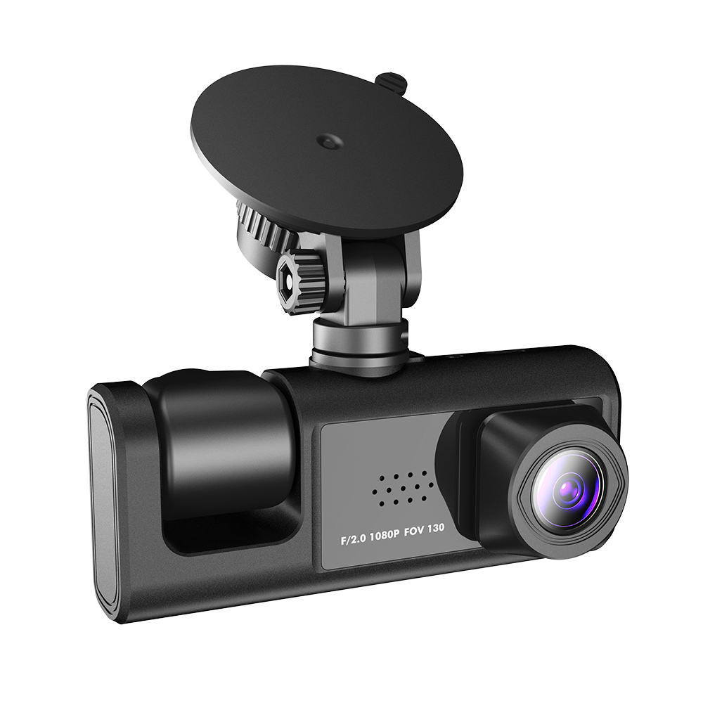 1080P 3-Channel Dash Cam Wide Angle 2