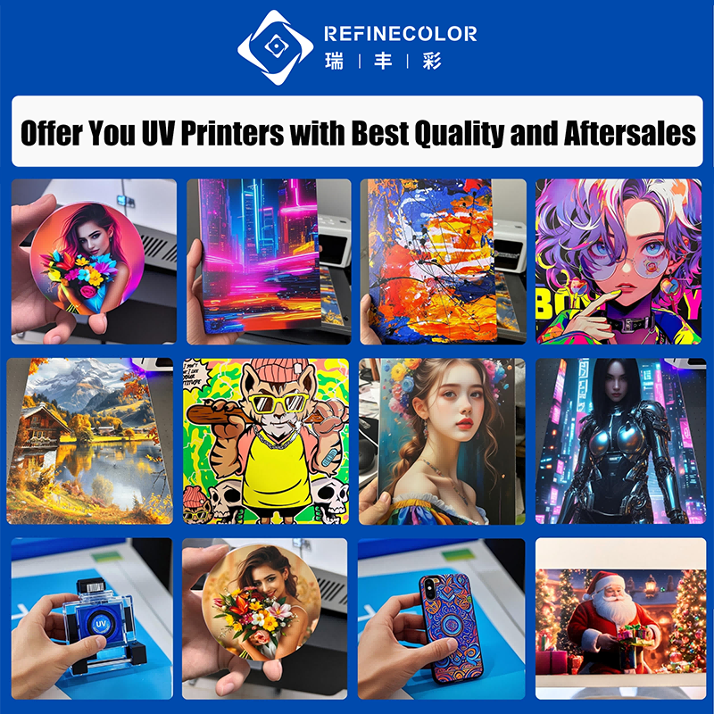A2 UV DTF Flatbed Printer for Phone Cases 4
