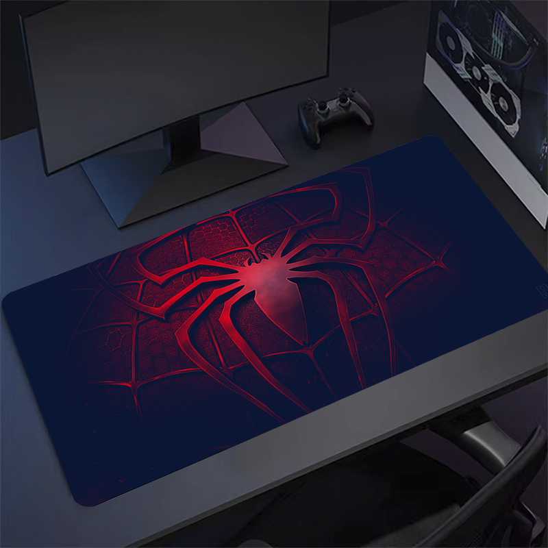 Black and Red Spider Desk Mat XL Large 3