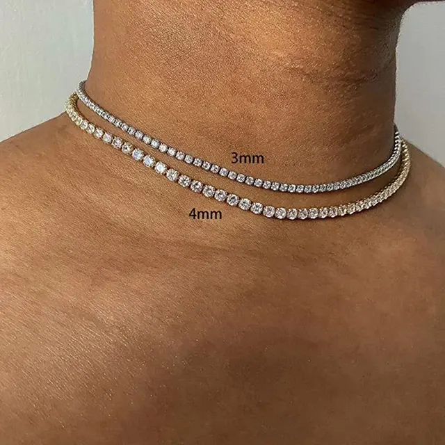 Tennis Choker Necklace 2