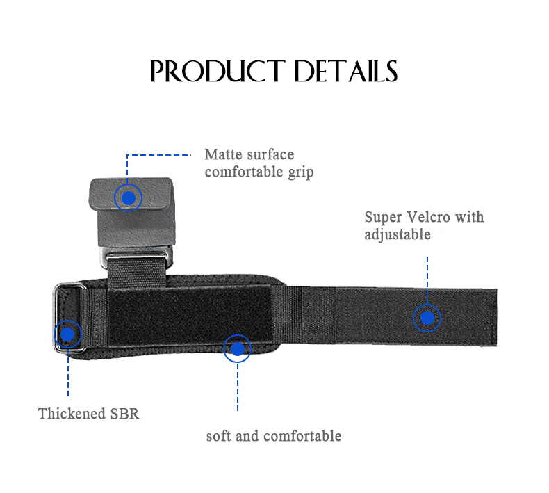 Strong Neoprene Adjustable Weight Lifting Wrist Wraps Protective 3