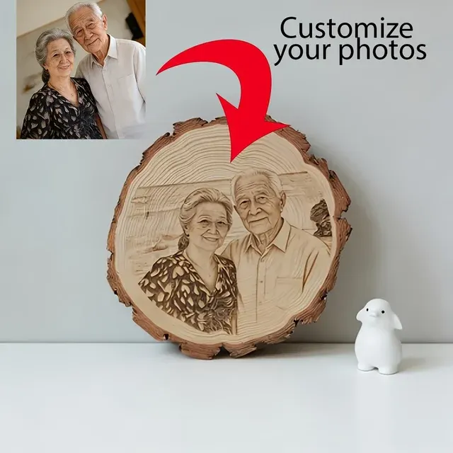 Wooden Photo Ornament 4