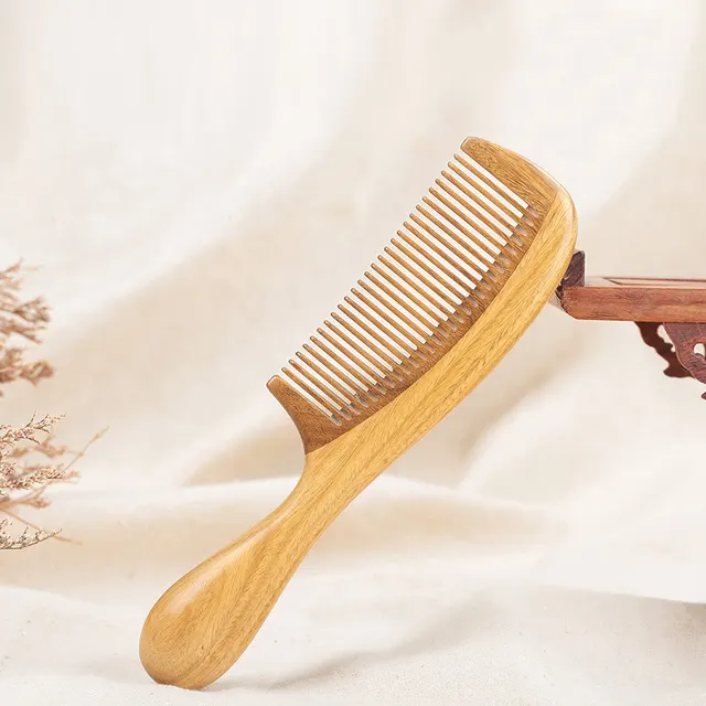 Sandalwood Hair Comb 1