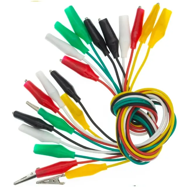 Double-Ended Alligator Test Leads, 46 cm 3