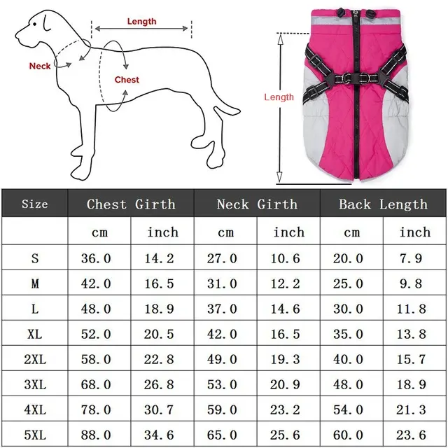 Winterjacke für Hunde 2