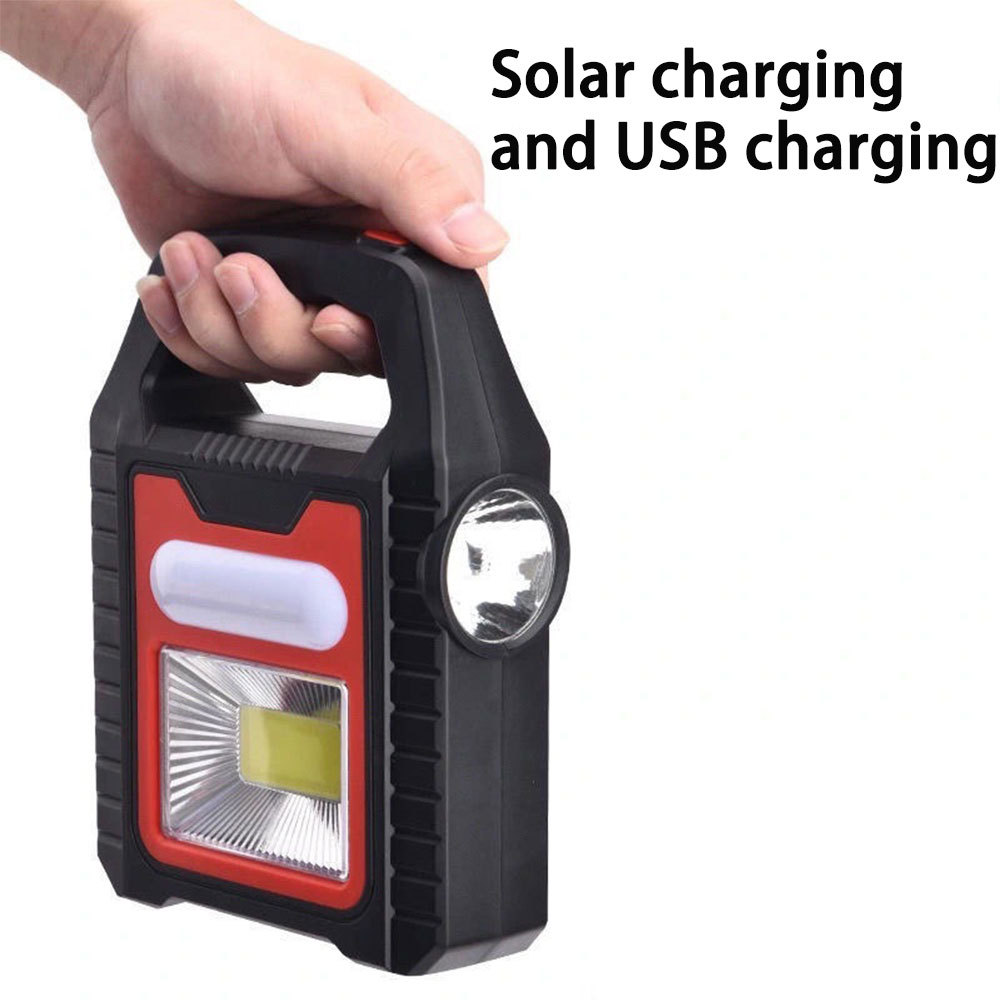 Solar Rechargeable COB LED Camping Lantern 3