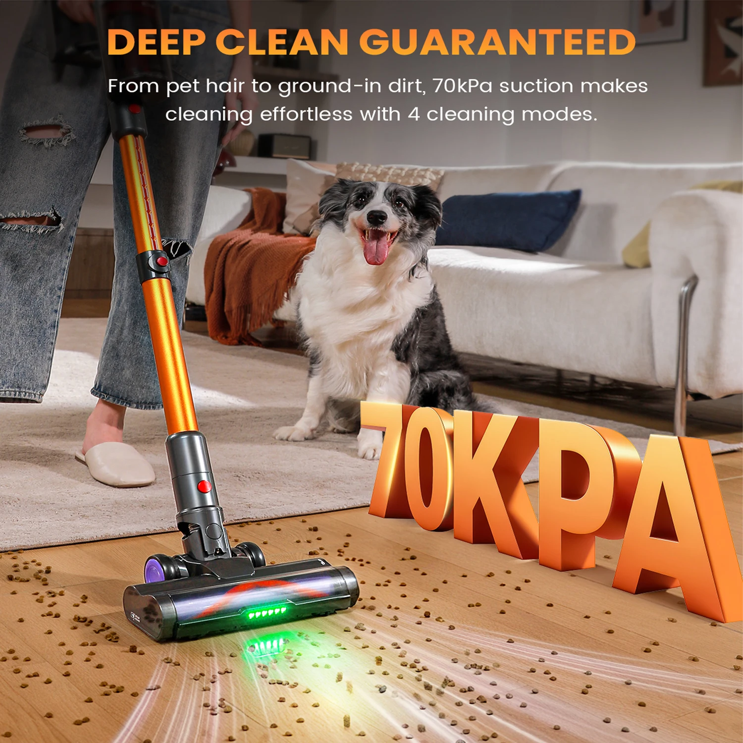 LED Display Handheld Vacuum for Pet Hair 2