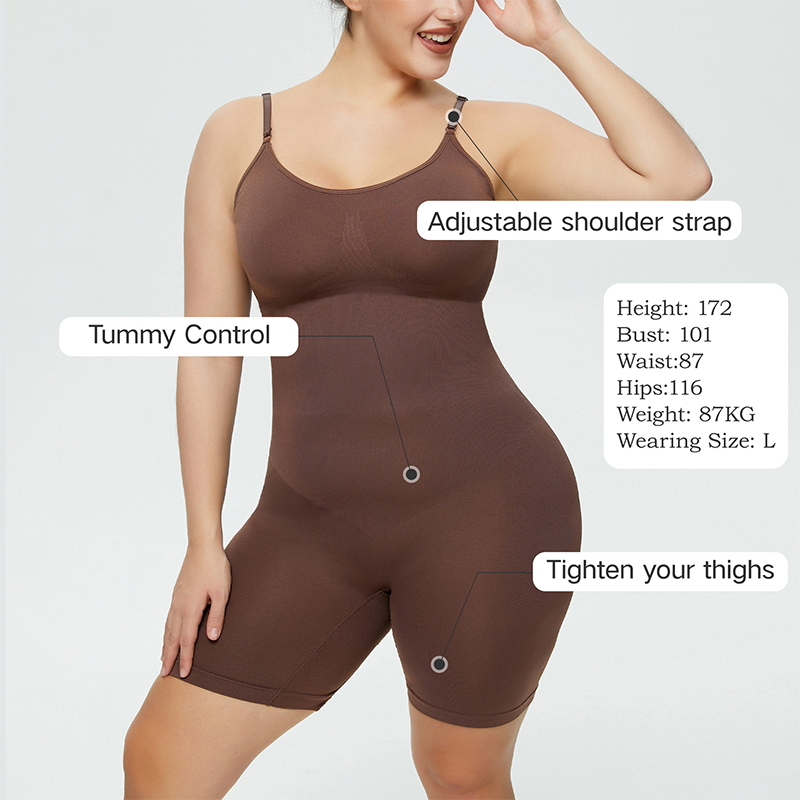 Seamless Tummy Control Shapewear Bodysuit for Women 4
