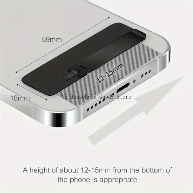 Ultra-Thin Metal Mini Phone Stand 2