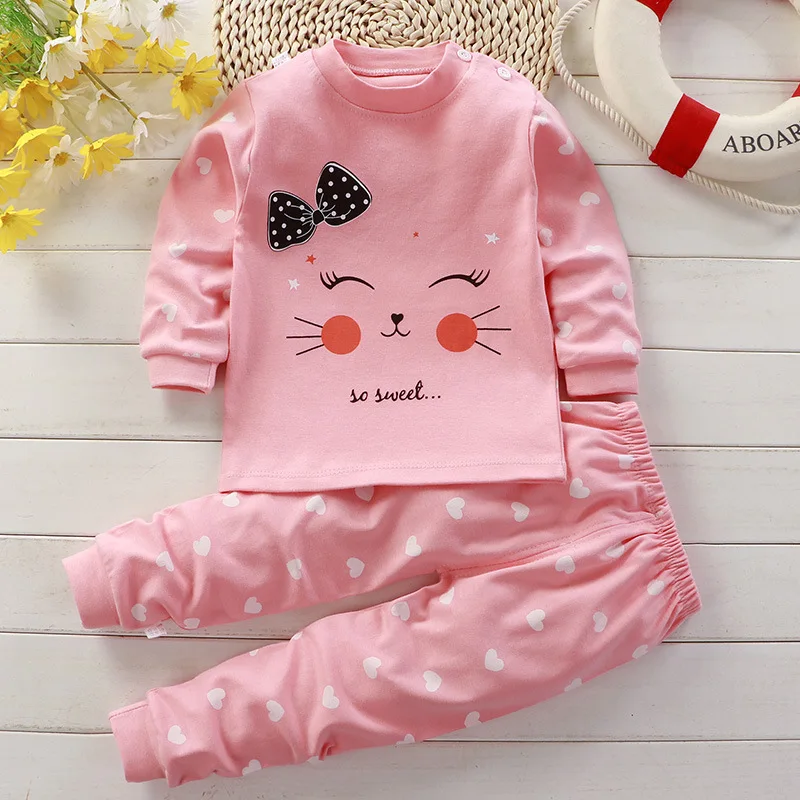Baumwolle Baby Mädchen Kleidung Winter Neugeborene Set 2 2