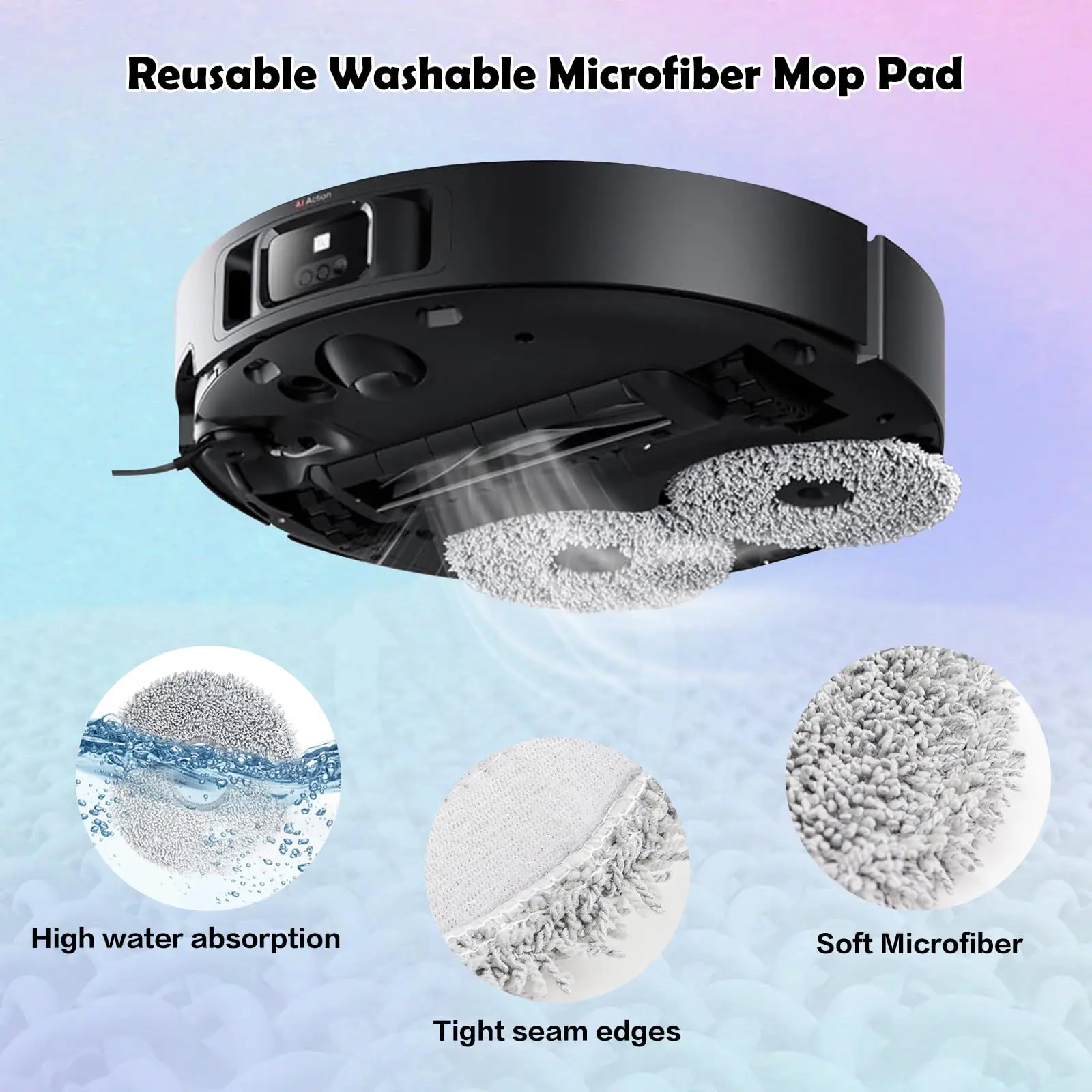 Mop Pad for Dreame Robot Vacuum Spare Part 4