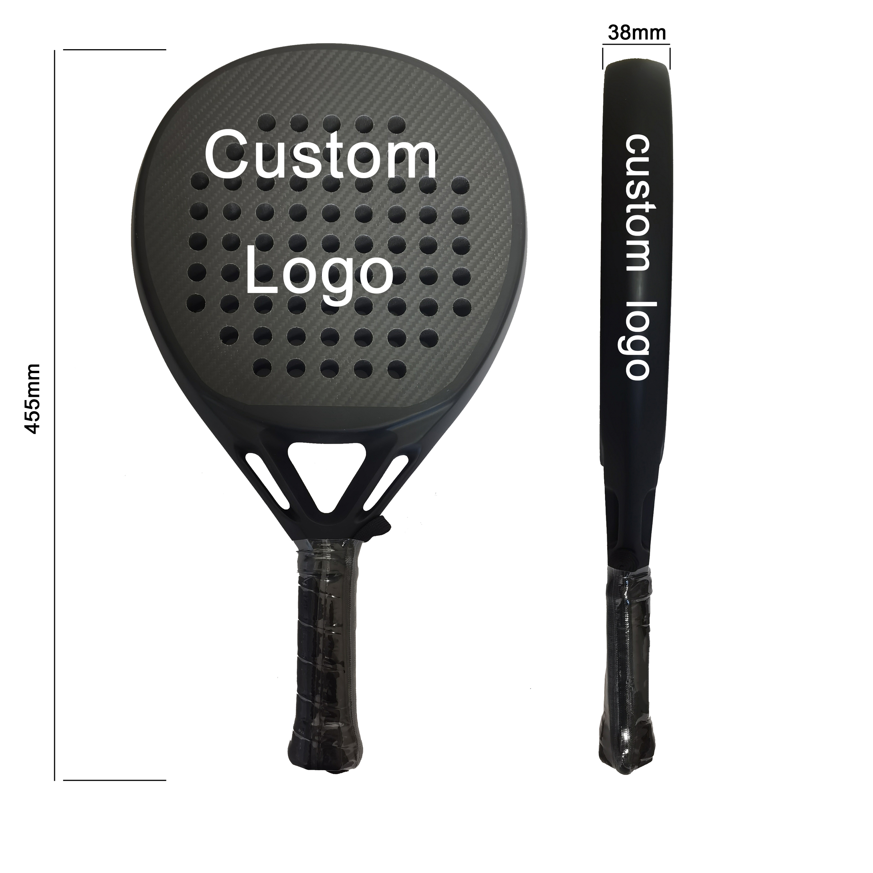 3k 12k 18k Carbon Fiber Palas De Tennis