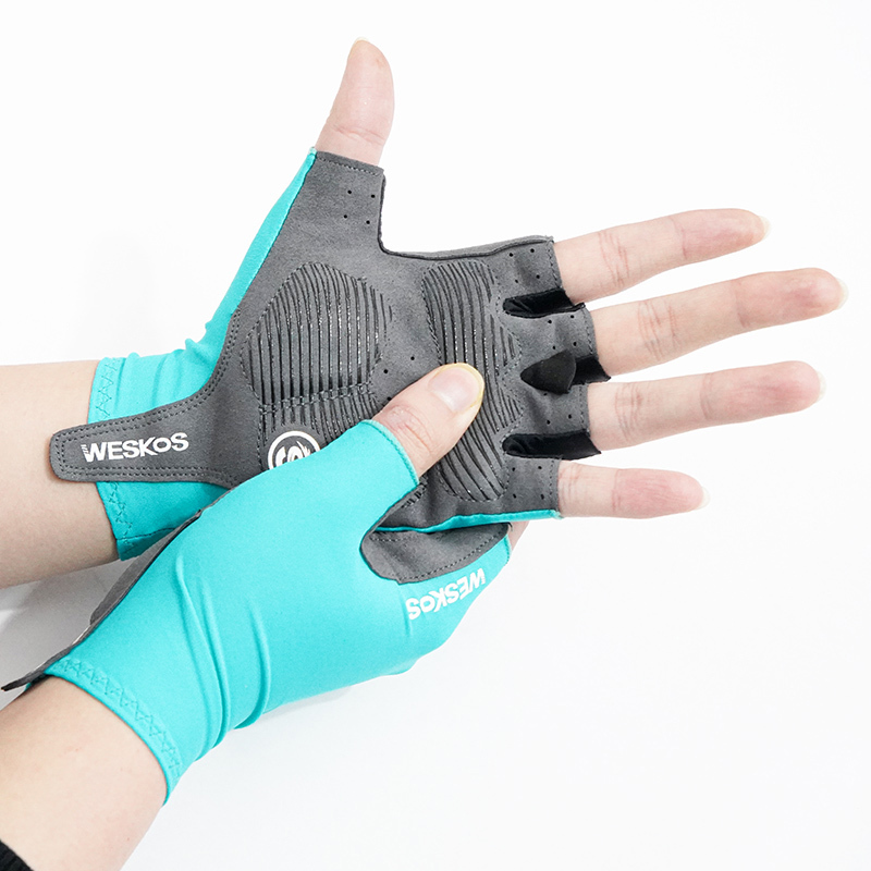 Half Cycling Gloves Men Women Breathable Quick Dry 3