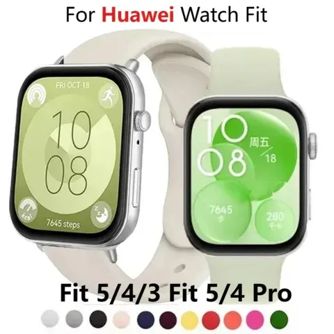 Silicone Nylon Loop Watch Band for Huawei Watch Fit