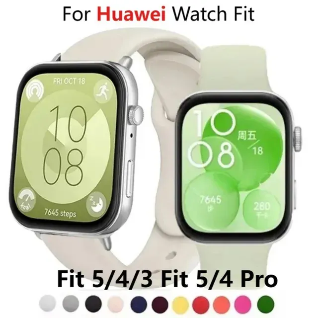 Silicone Nylon Loop Watch Band for Huawei Watch Fit 1