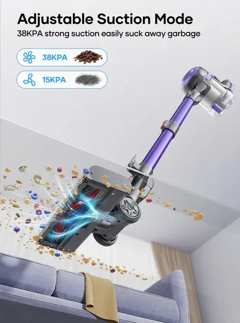 Cordless Handheld Vacuum 38000 Pa Smart 2
