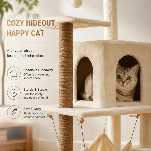 Cat Scratching Tree 4