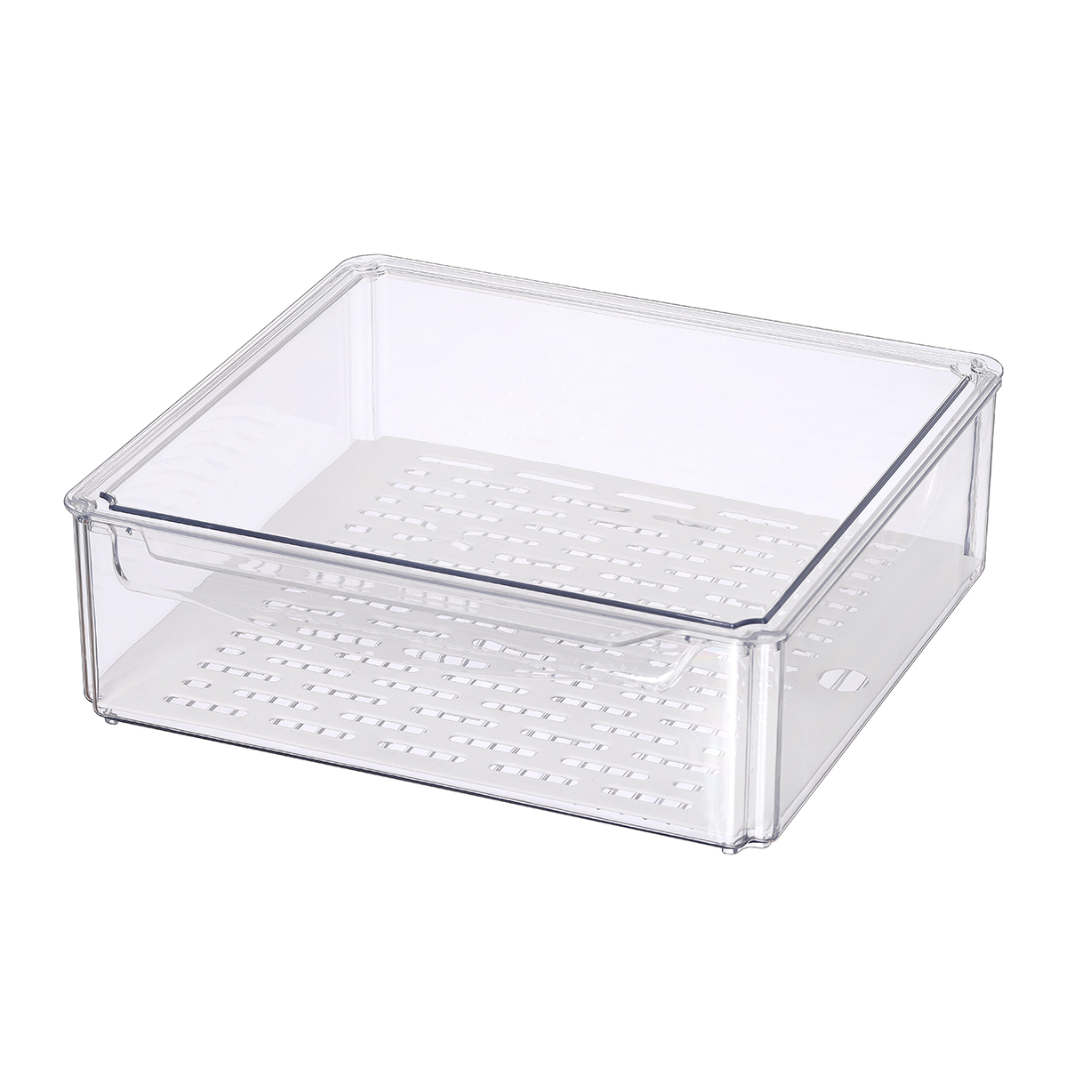 10 Pack Fridge Organizer Stackable Refrigerator Bins With 4