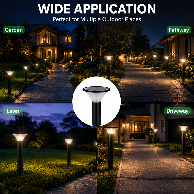 Energy-Saving Waterproof LED Solar Garden Light 2