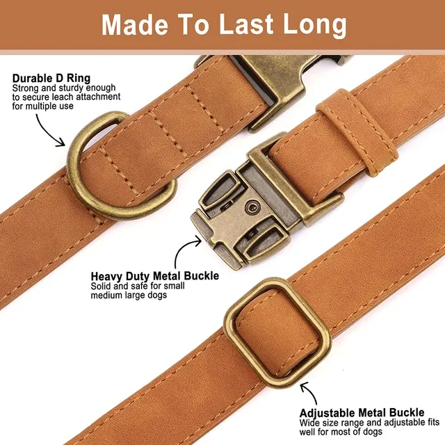 Personalisiertes Hundehalsband-Leine-Set 4